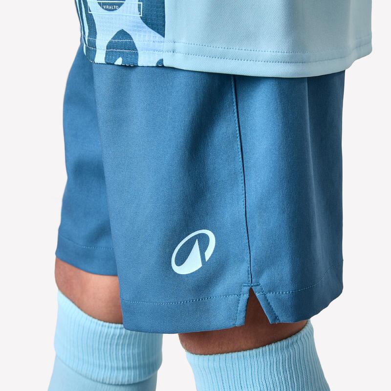 Short de football Viralto Fille Gris Foncé