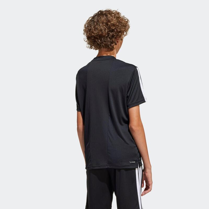 T-shirt de sport enfant, noir