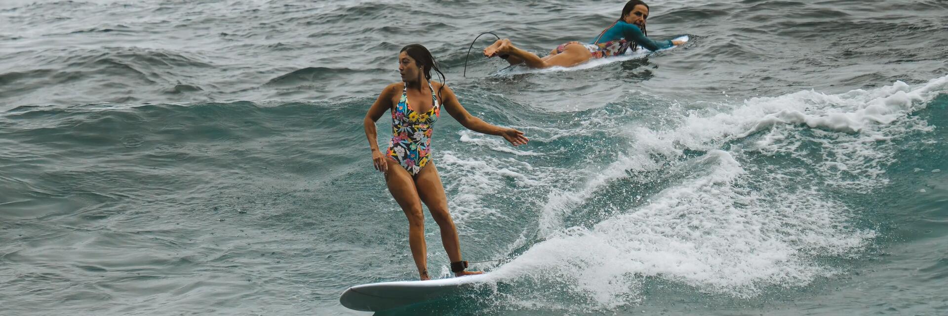 maillot de bain une piece avec decollete olaian decathlon
