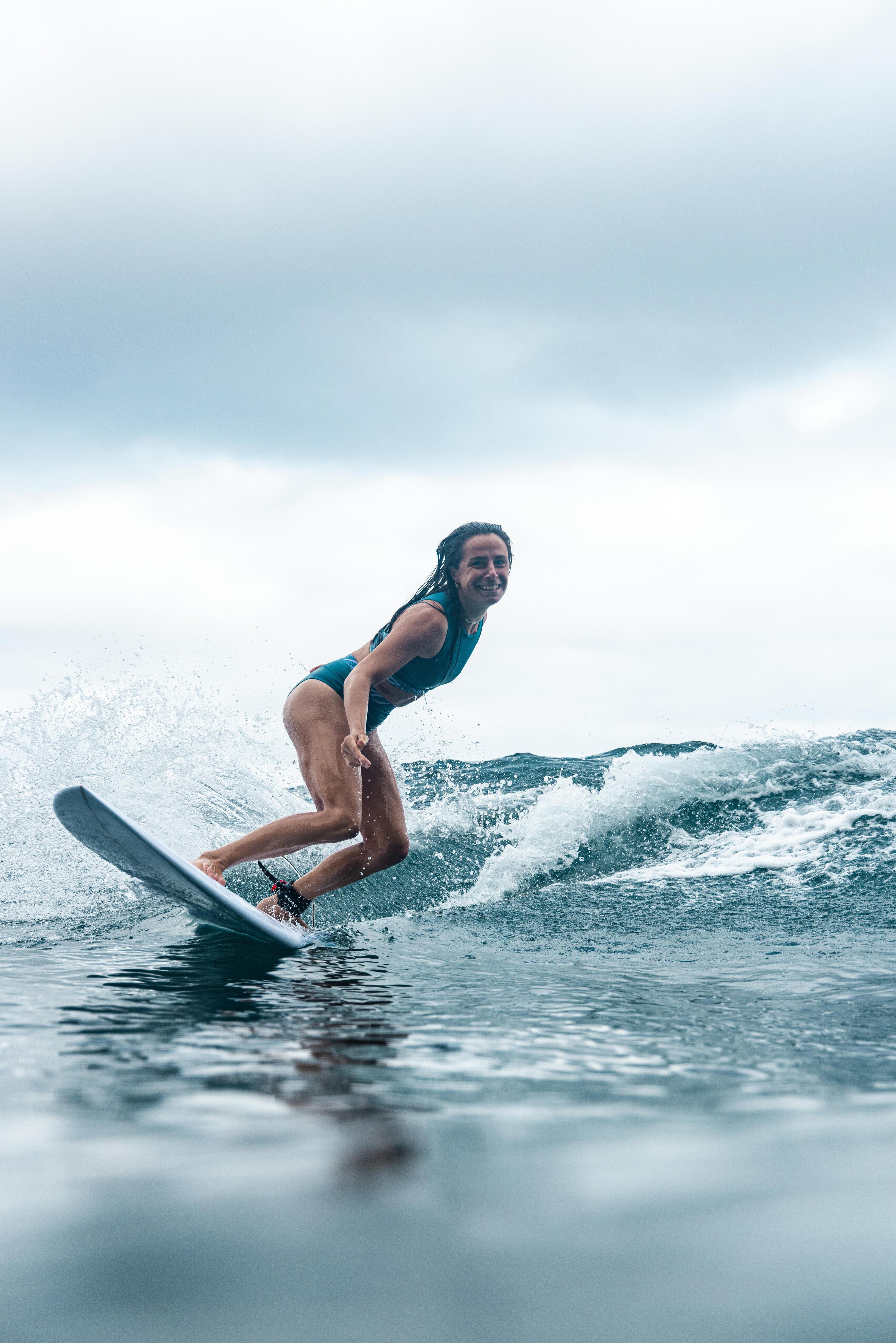 Haut de bikini de surf avec zip au dos femme, Carla 6/6
