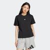 T-shirt de Fitness em Algodão Preto