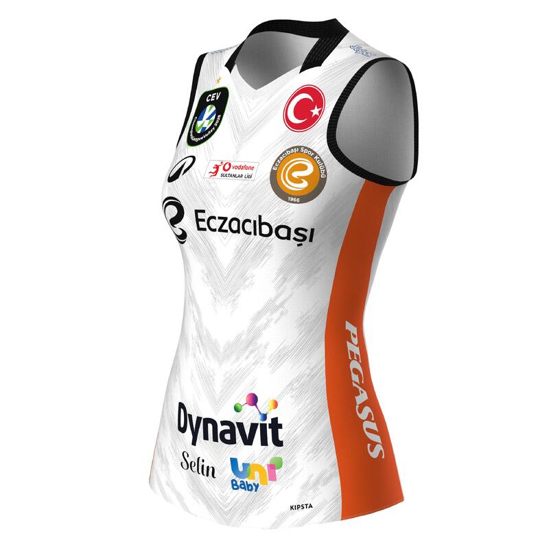 Eczacıbaşı 24/25 Orijinal Resmi Voleybol Forması -  Beyaz