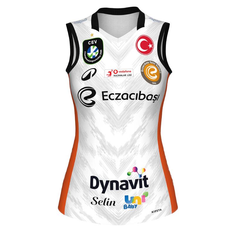 Eczacıbaşı 24/25 Orijinal Resmi Voleybol Forması -  Beyaz