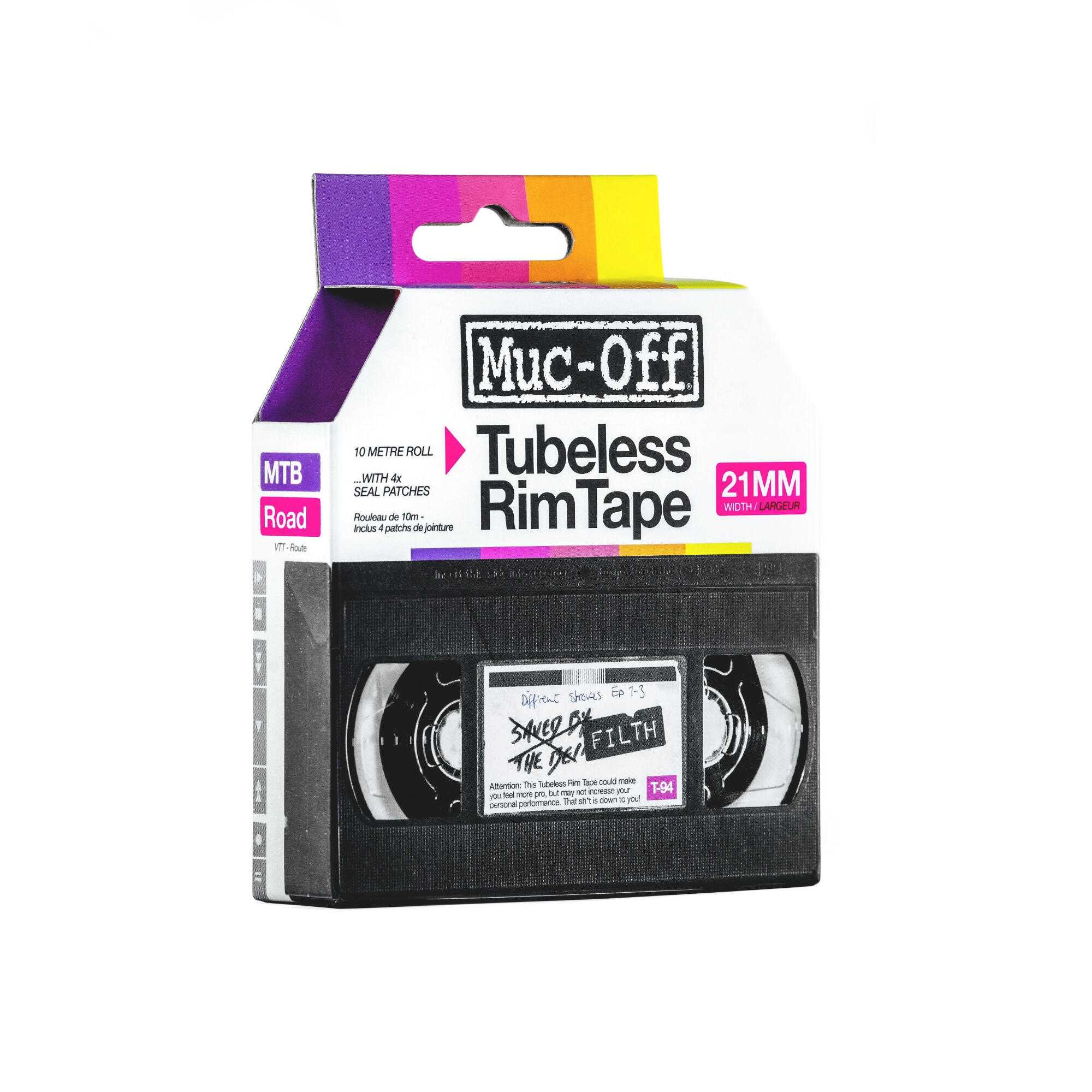 MUC-OFF Rim Tape 10m Roll 21mm