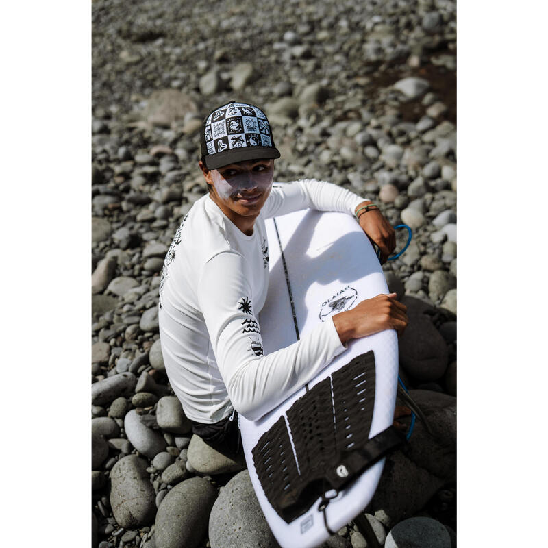 Șapcă trucker surf Surfallday Negru Copii