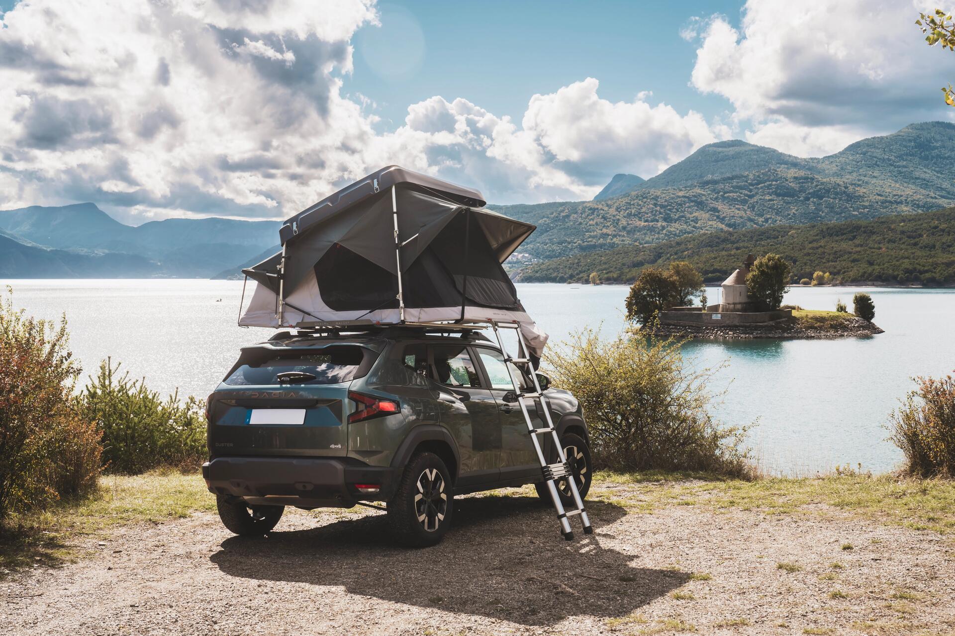 westfalia sur la route transcanadienne dans les rocheuses
