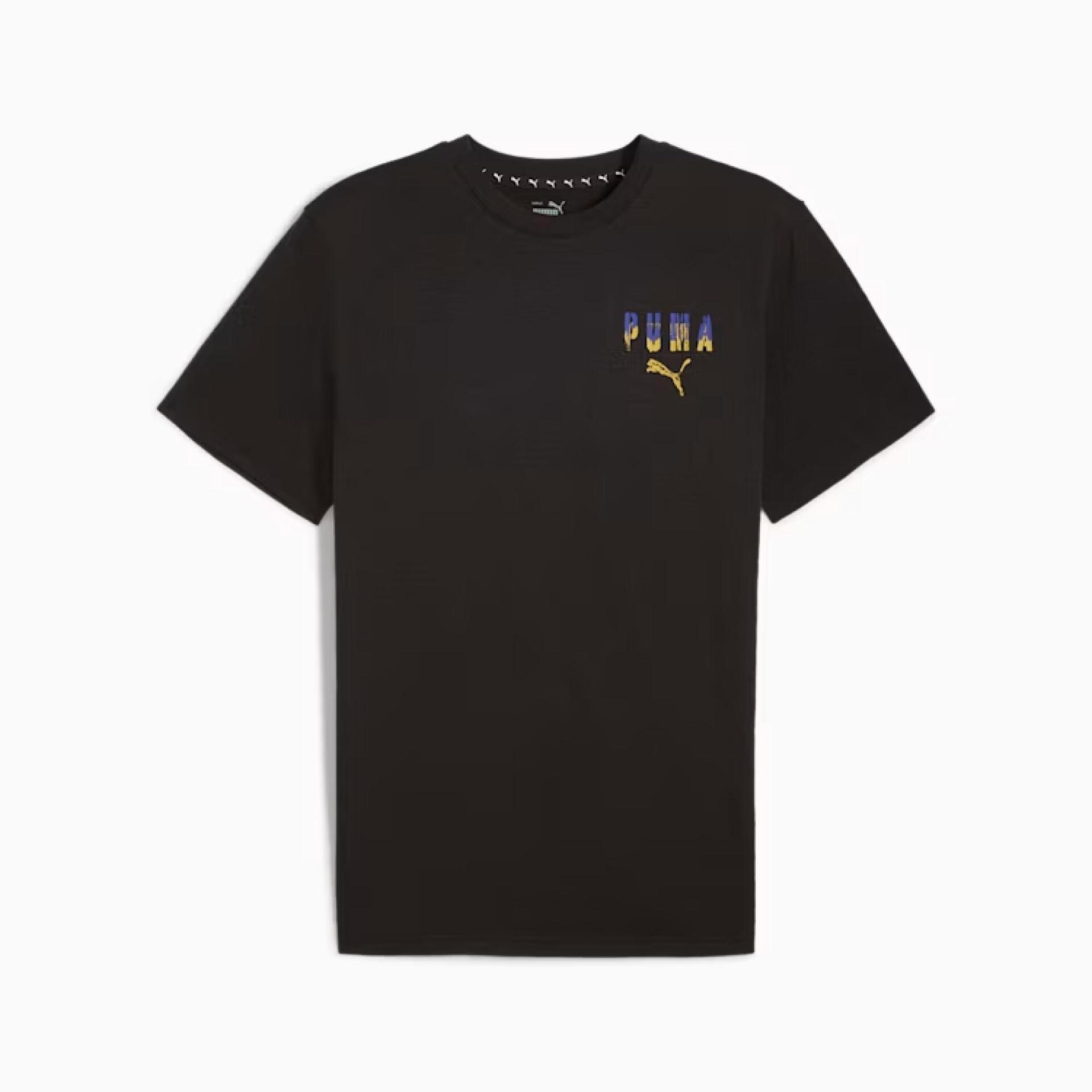 PUMA Mens Built For This Tee Black