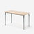 TABLE DE CAMPING PLIANTE - REGLABLE (50 à 71cm) - 4/6 PERSONNES - PLATEAUX BOIS