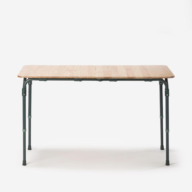 Stół kempingowy składany regulowany (50-71 cm) Quechua dla 4-6 osób