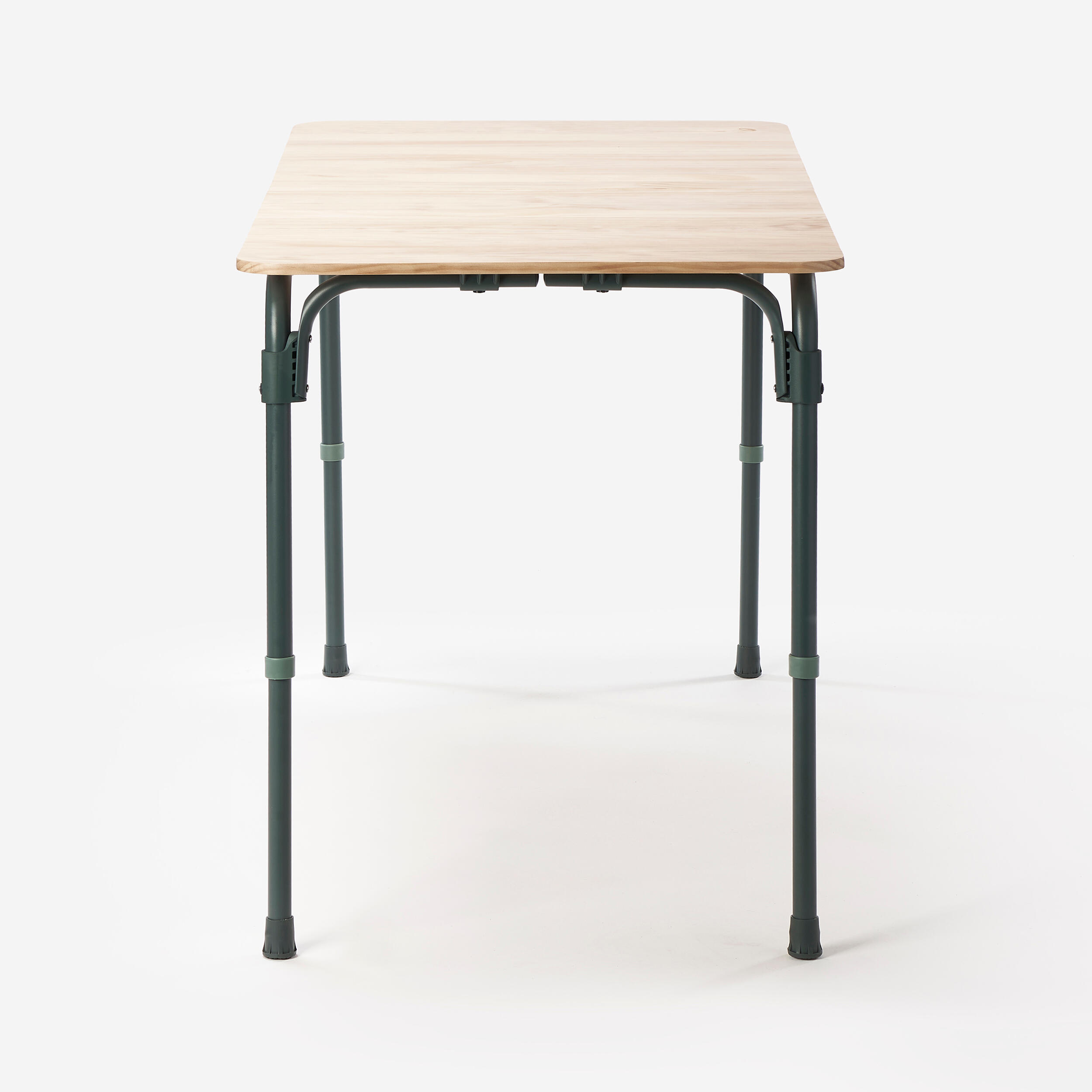 FOLDING CAMPING TABLE-ADJUSTABLE (50 to 71 cm) -4/6 PEOPLE-WOODEN CHAINRINGS 6/11