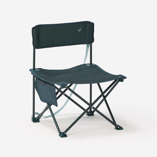 Chaise basse de camping 100 - pliante et compacte