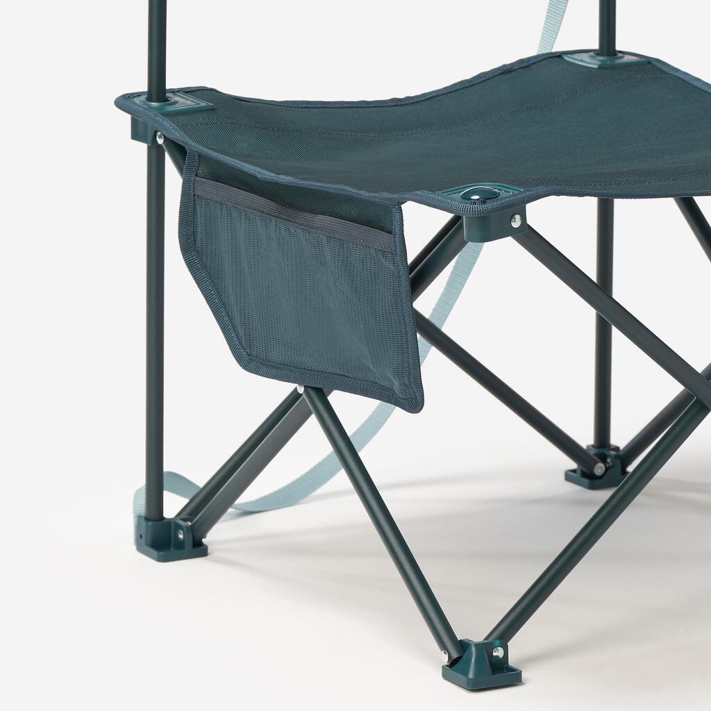 Chaise basse de camping 100 - pliante et compacte