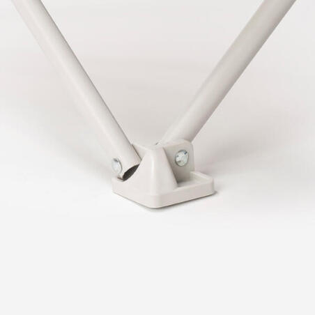 Стілець складаний низький 100 для кемпінгу коричневий