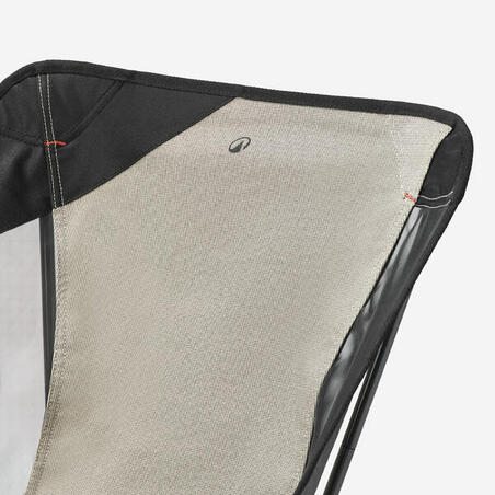 Крісло складане 500 для кемпінгу розмір M бежеве