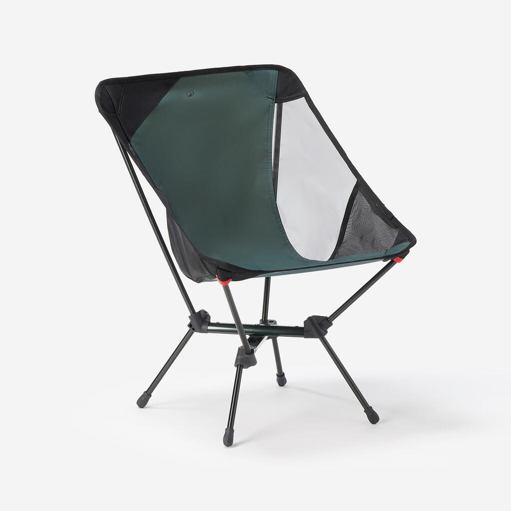 CHAISE BASSE DE CAMPING 500 M - PLIANTE ET COMPACTE