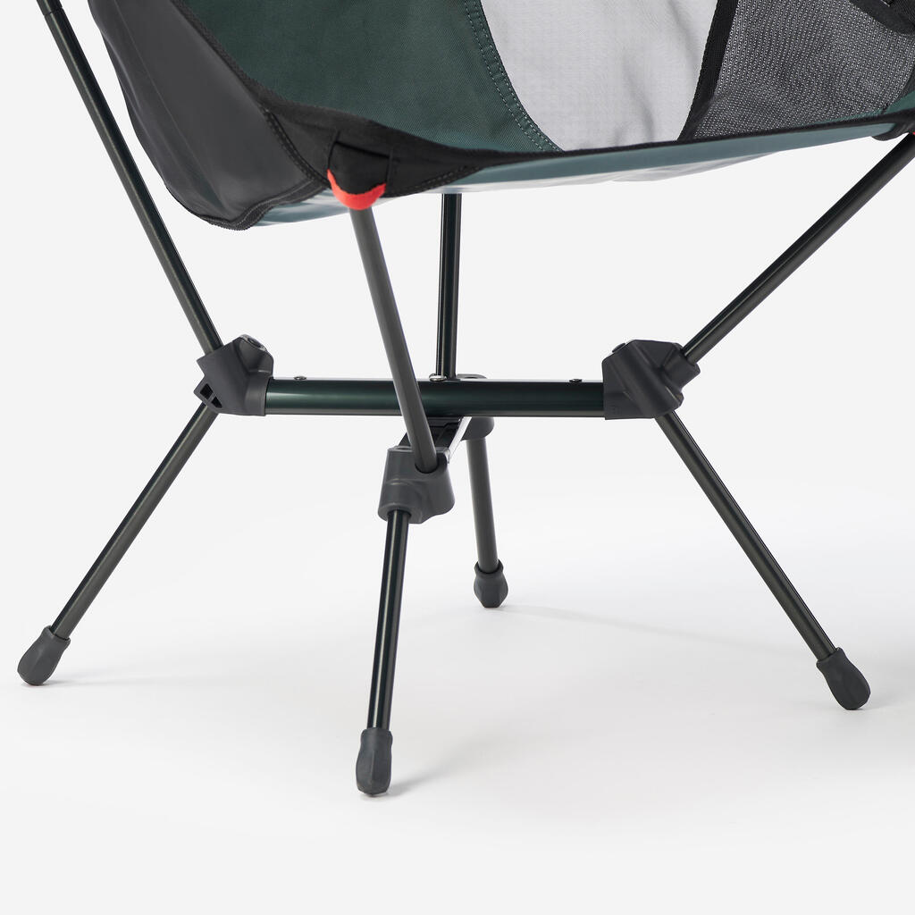 CAMPING LOW CHAIR 500 M - FOLDING & COMPACT