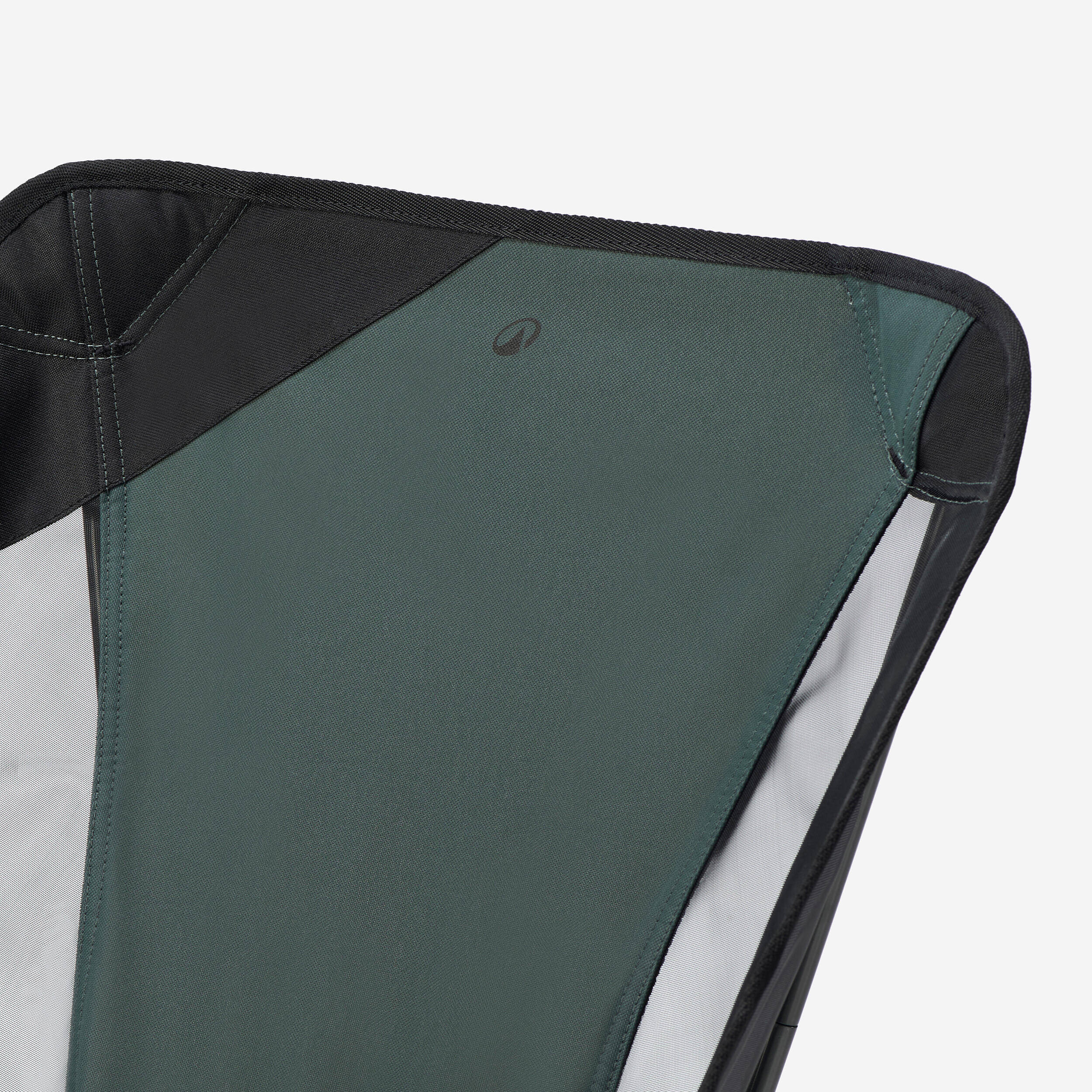 Camping Chair Low Foldable Compact up to 110 Kg MH500 - Green -  5