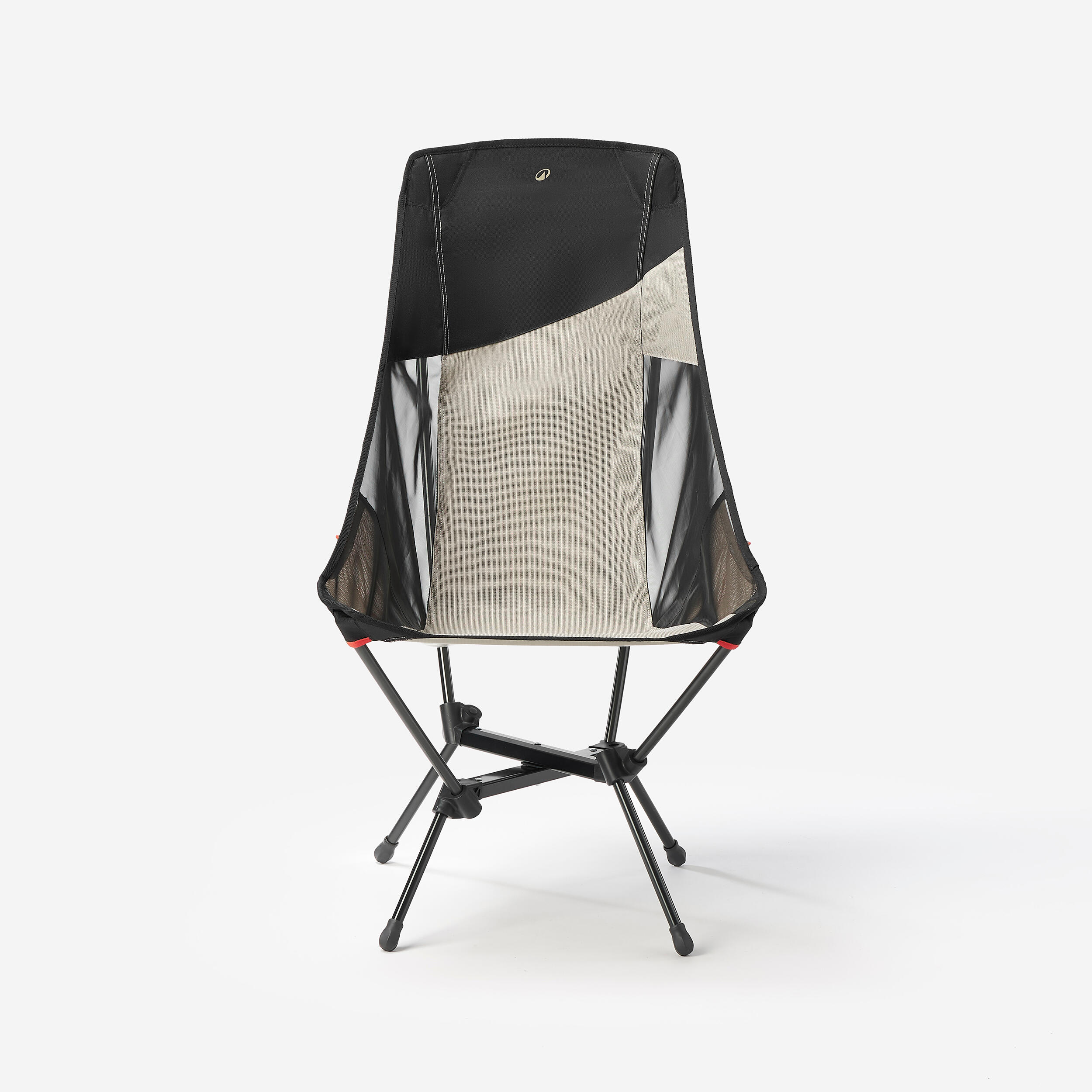 LOW CAMPING CHAIR 500 L - COMPACT AND FOLDABLE