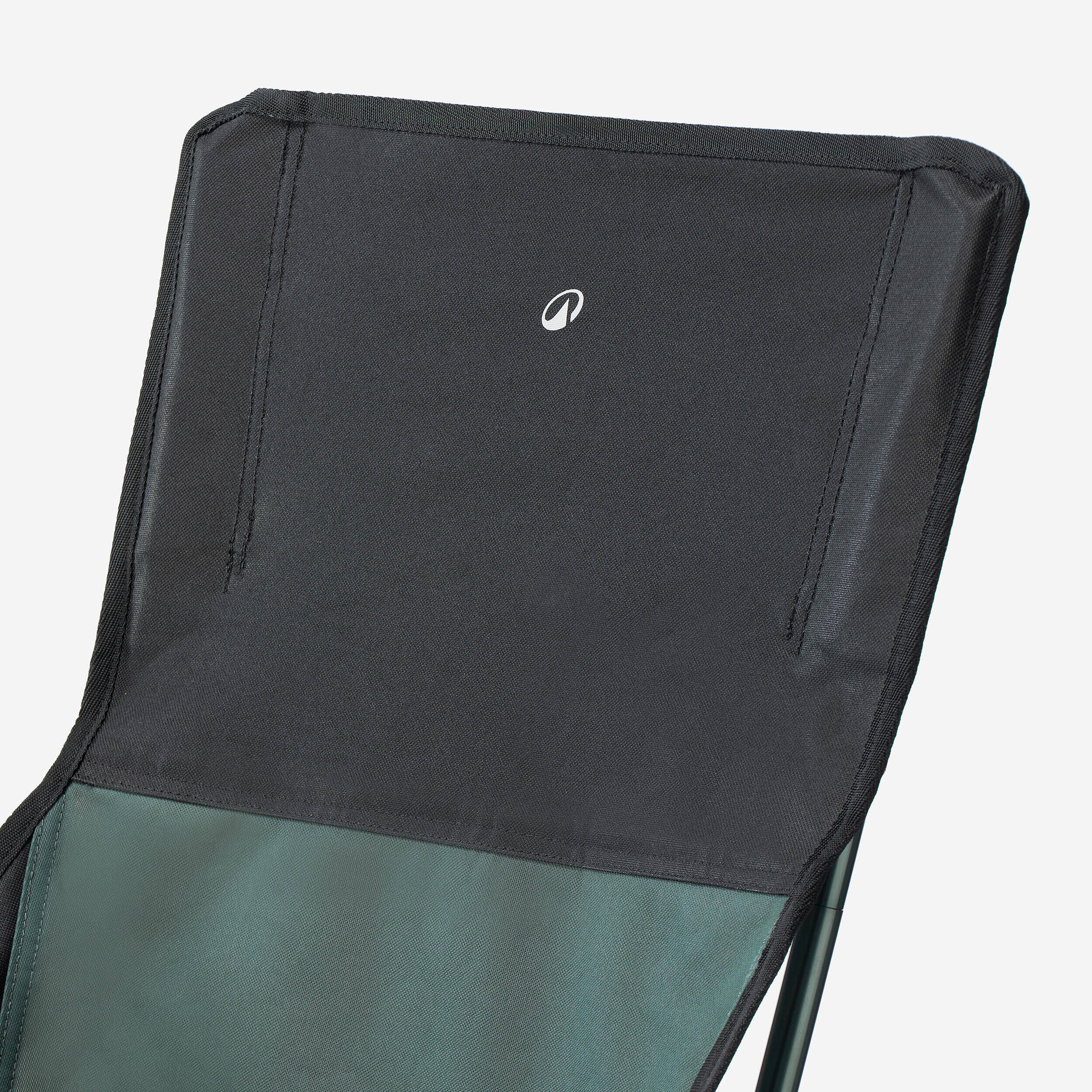 Camping Chair Low Foldable Compact up to 110 Kg 900XL - Smoked Green -  3
