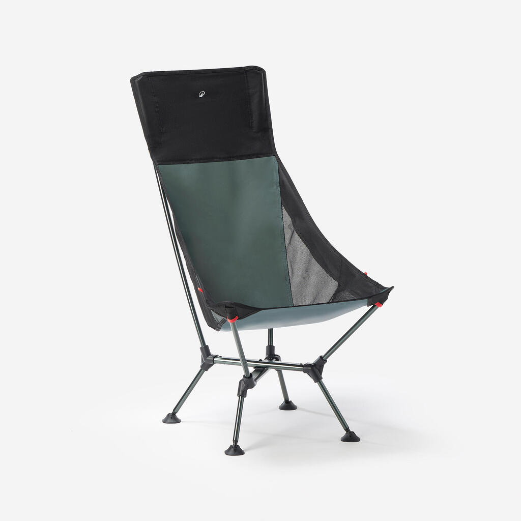 LOW CAMPING CHAIR 900 XL - COMPACT AND FOLDABLE