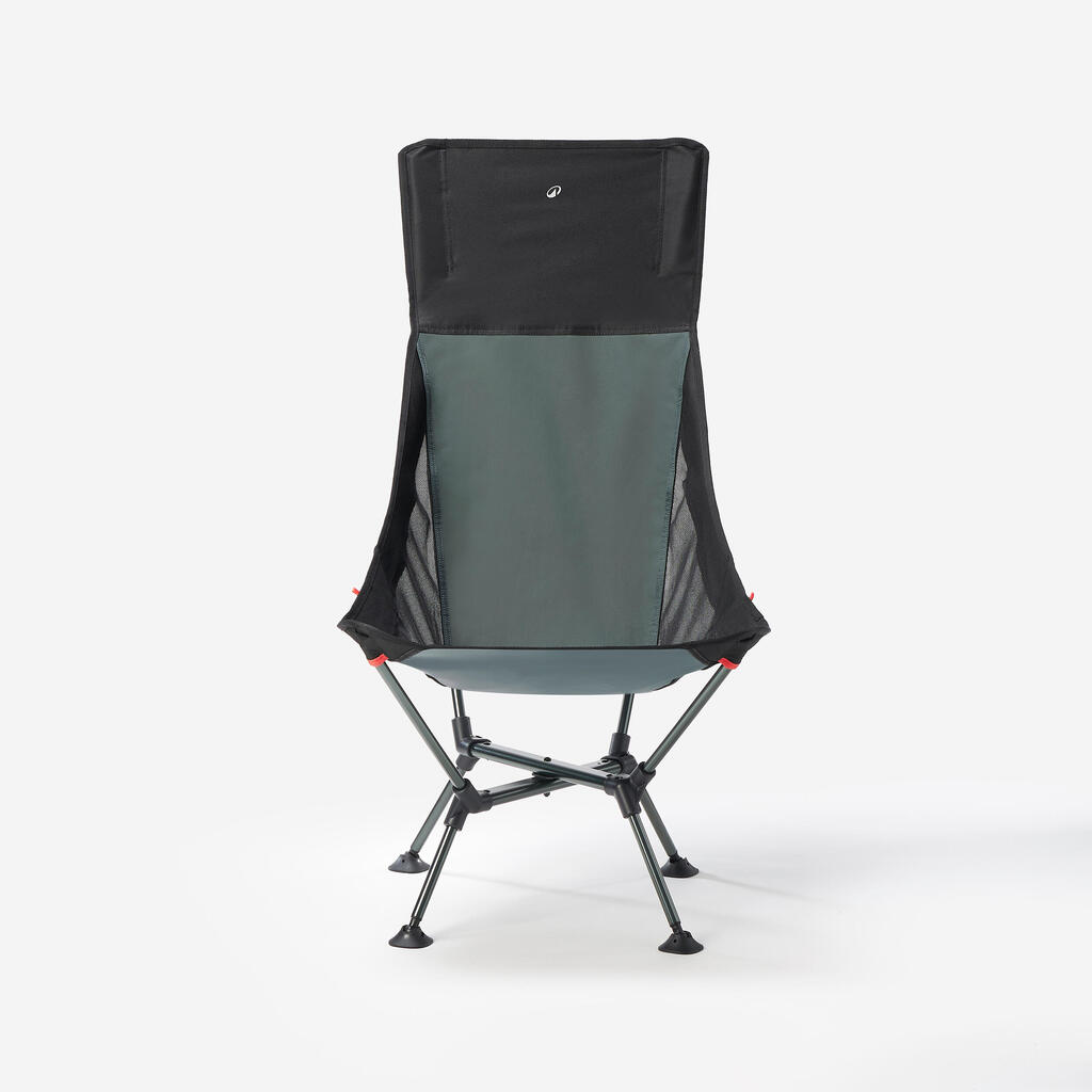 LOW CAMPING CHAIR 900 XL - COMPACT AND FOLDABLE