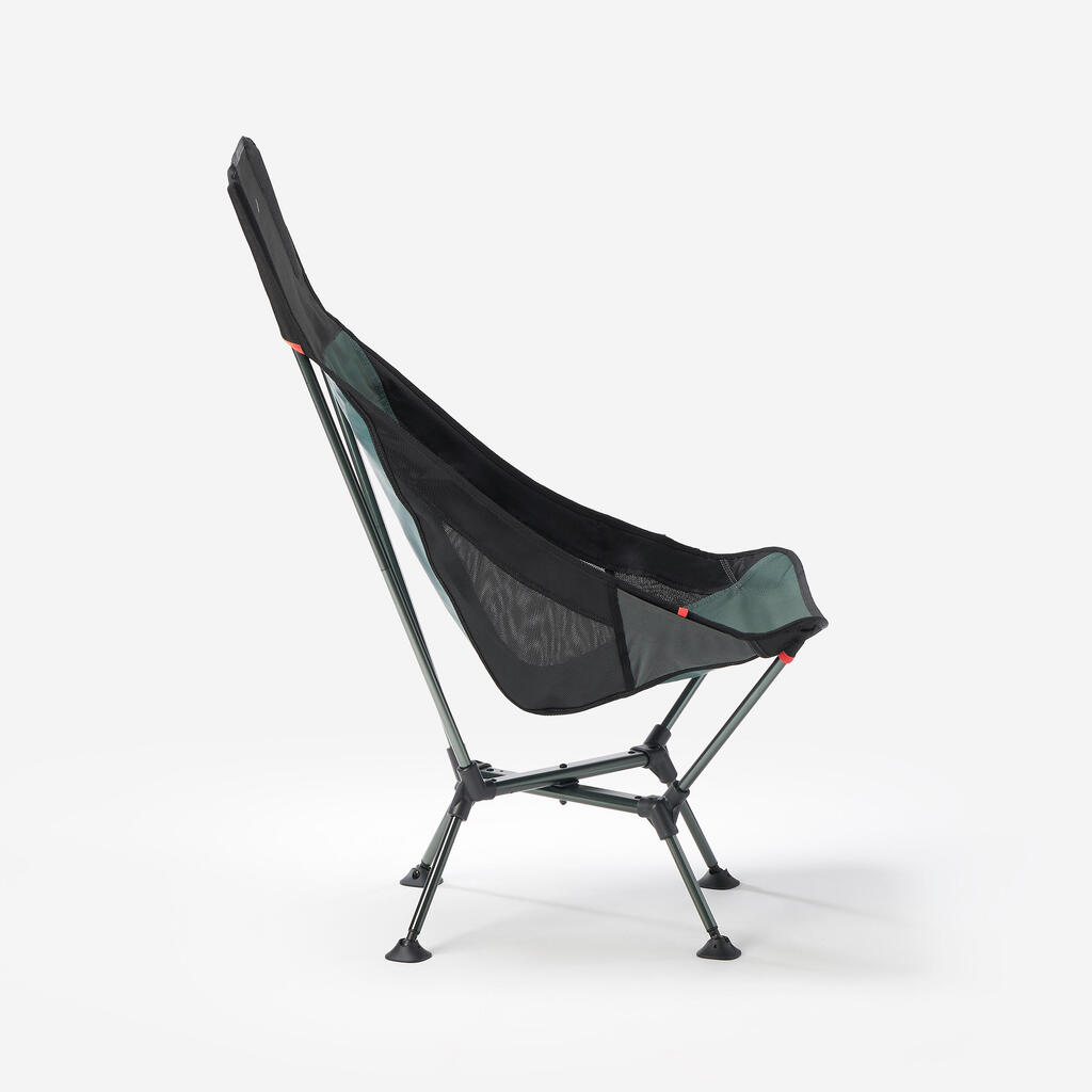 LOW CAMPING CHAIR 900 XL - COMPACT AND FOLDABLE
