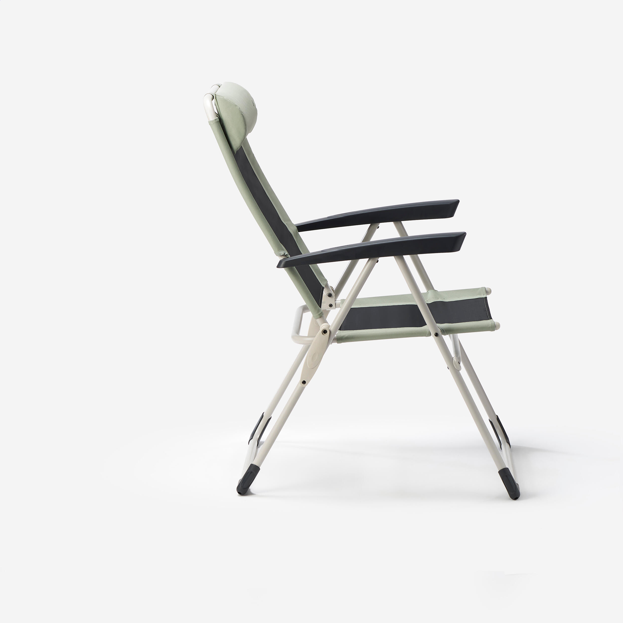 RECLINING ARMCHAIR COMFORTABLE FOLDING CAMPING QUECHUA