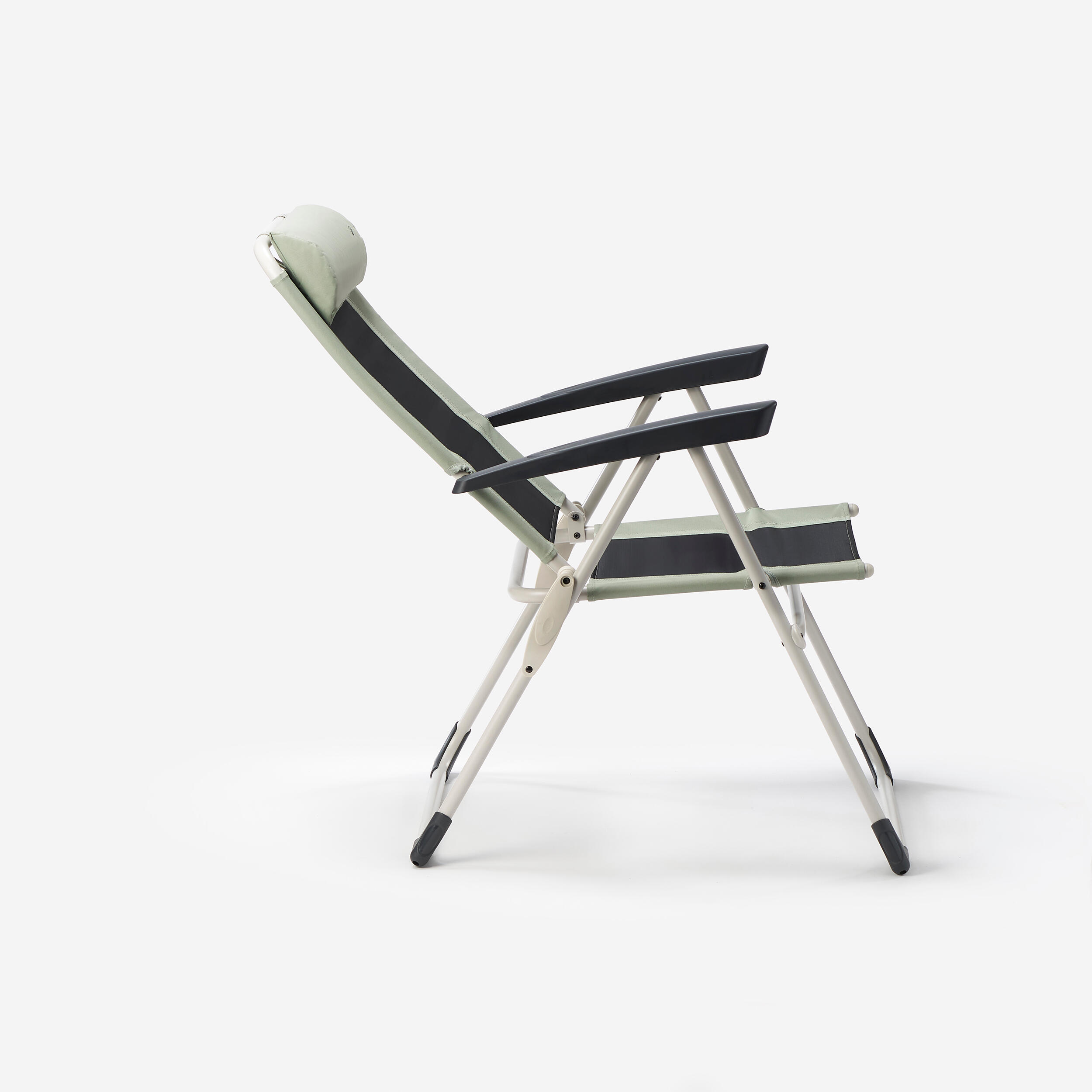 Comfortabele en opvouwbare campingstoel verstelbare rugleuning 9/12
