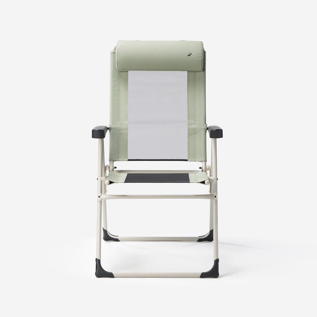 FAUTEUIL INCLINABLE - CONFORTABLE & PLIANT - DE CAMPING