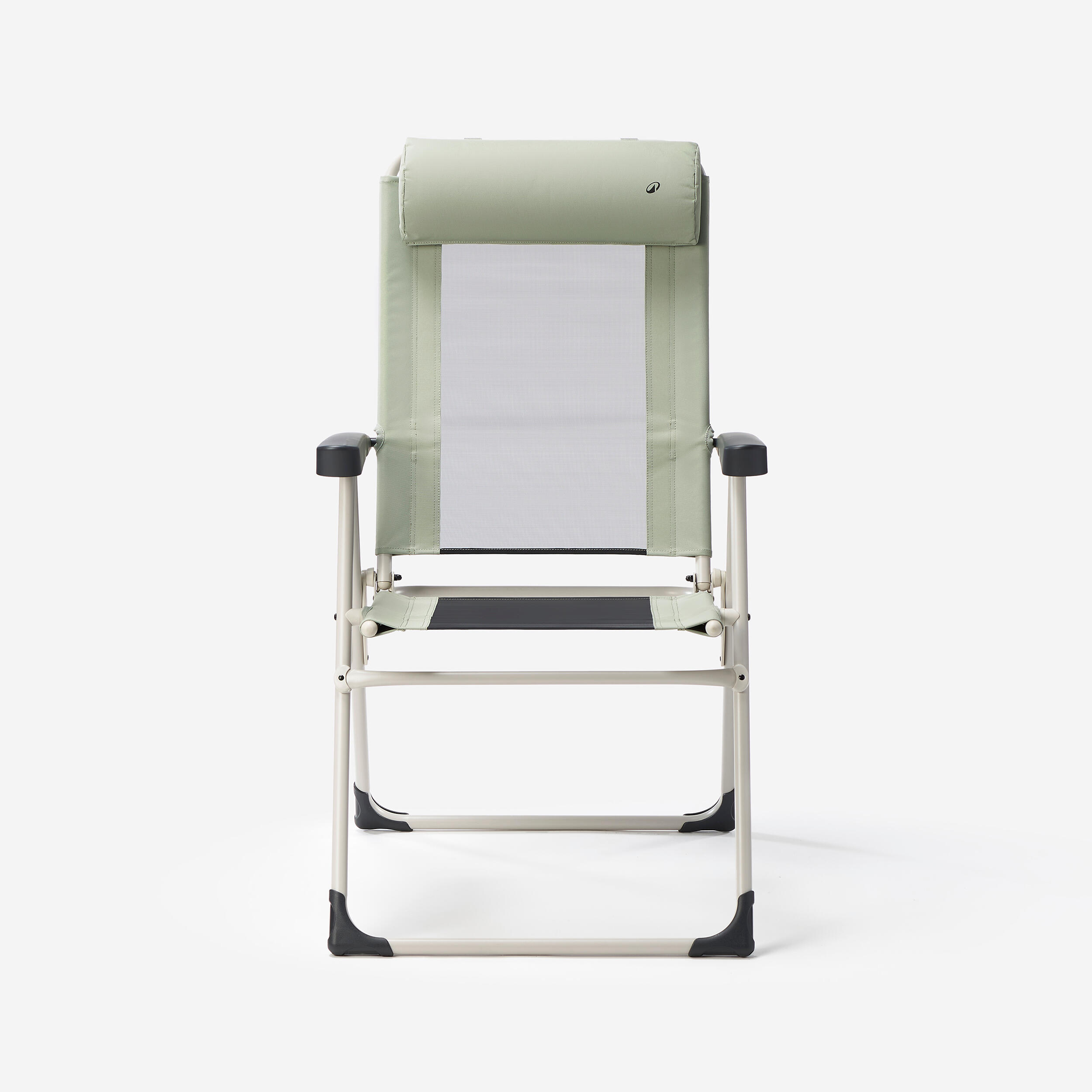 Comfortabele en opvouwbare campingstoel verstelbare rugleuning 11/12