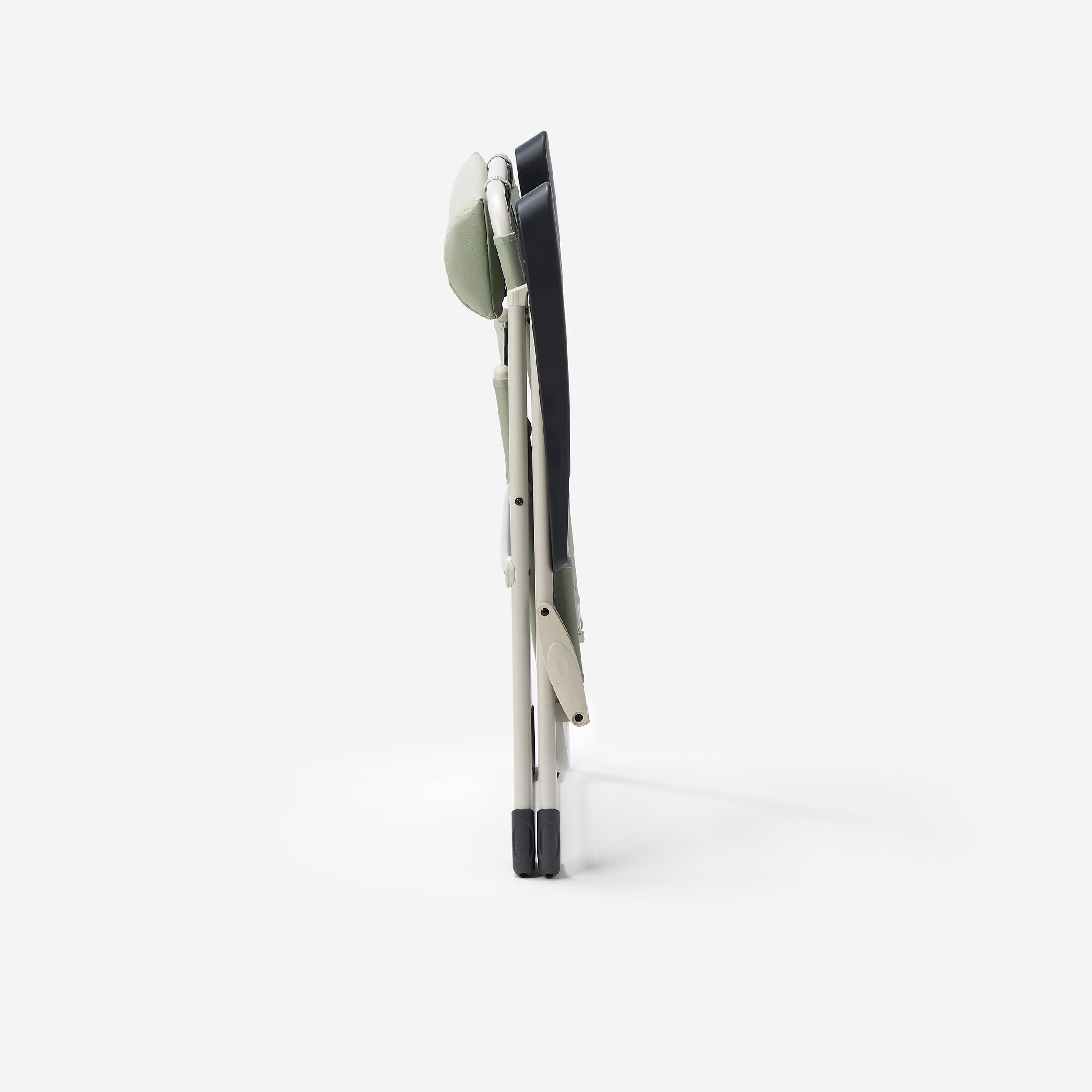 Comfortabele en opvouwbare campingstoel verstelbare rugleuning 2/12