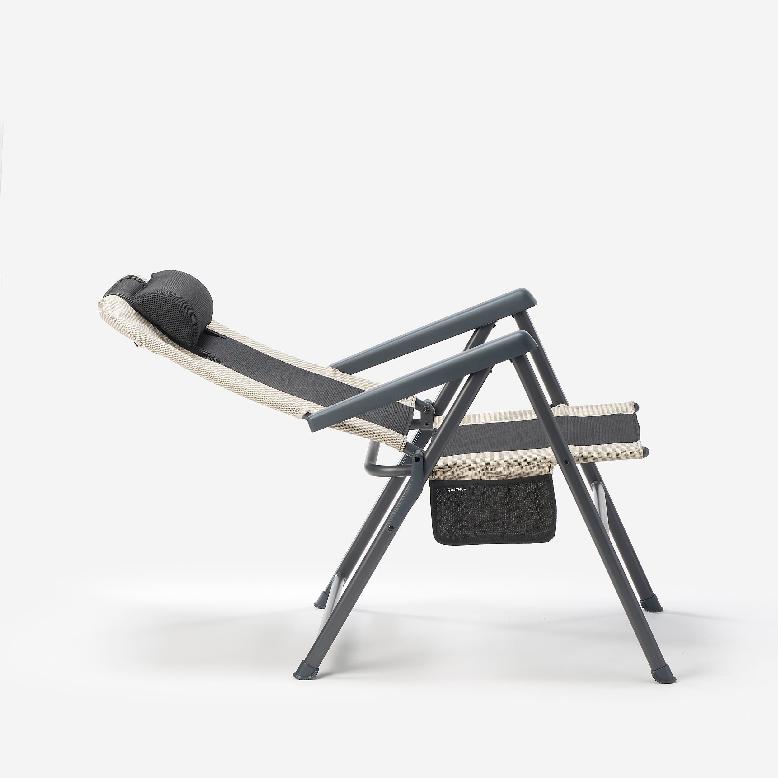 Chaise de camping pliante ultra confortable et inclinable 5 positions - QUECHUA