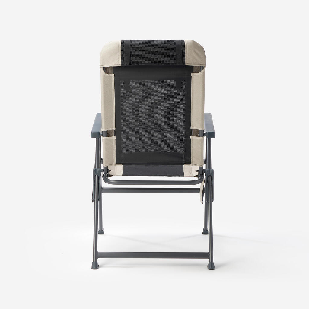 FAUTEUIL INCLINABLE 5 POSITIONS - UTLRA CONFORT & PLIANT - DE CAMPING