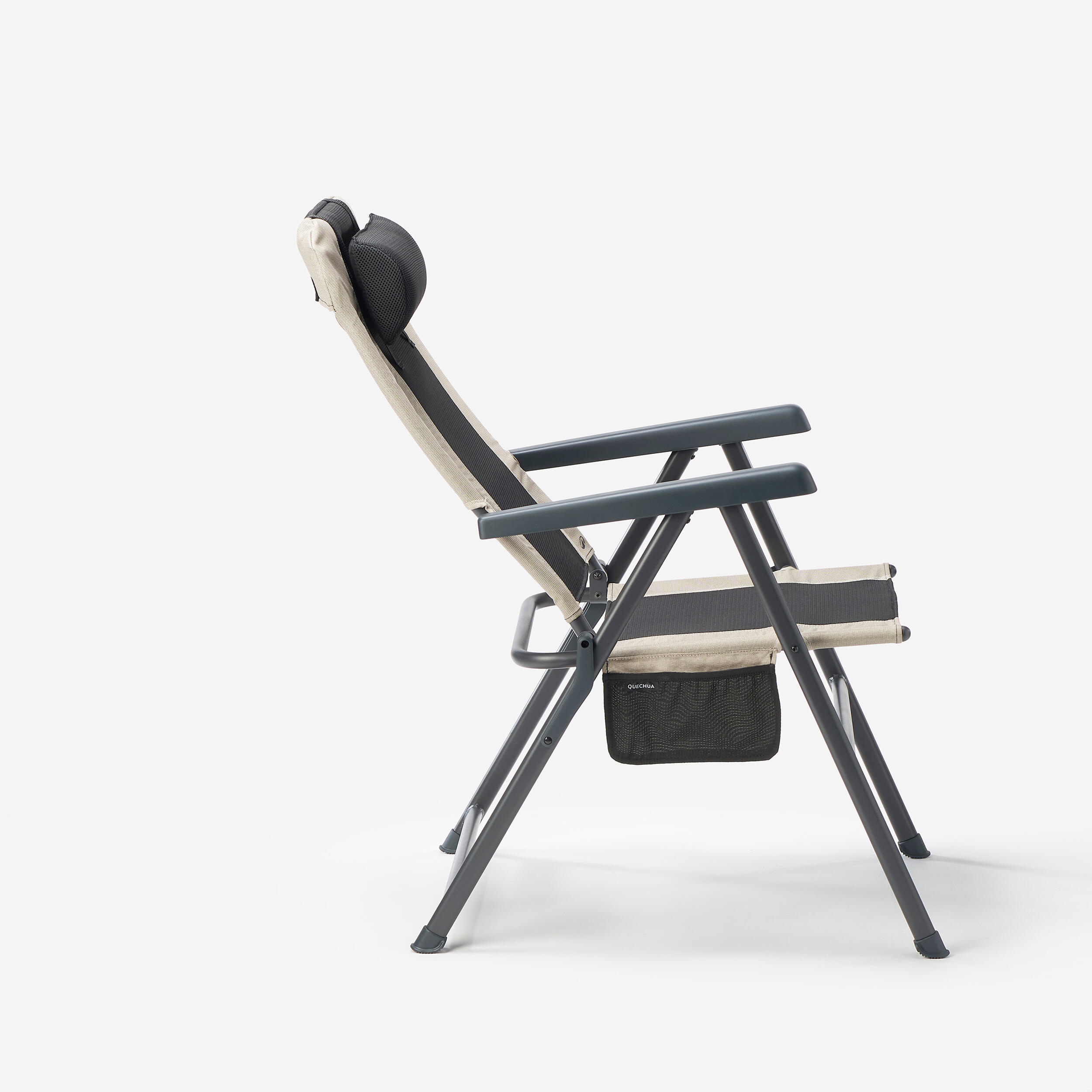 Camping Reclining Armchair 5-Position - Comfort & Folding - QUECHUA