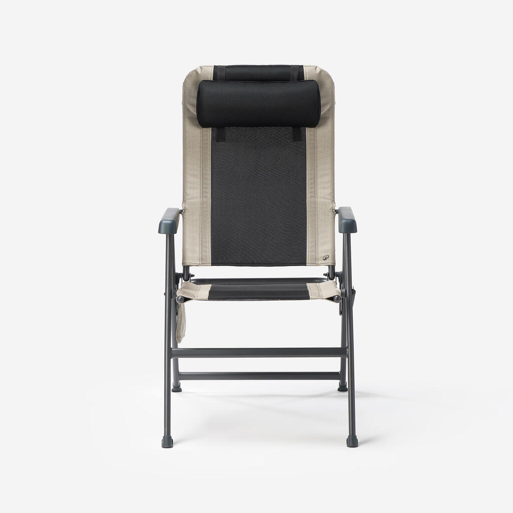 FAUTEUIL INCLINABLE 5 POSITIONS - UTLRA CONFORT & PLIANT - DE CAMPING