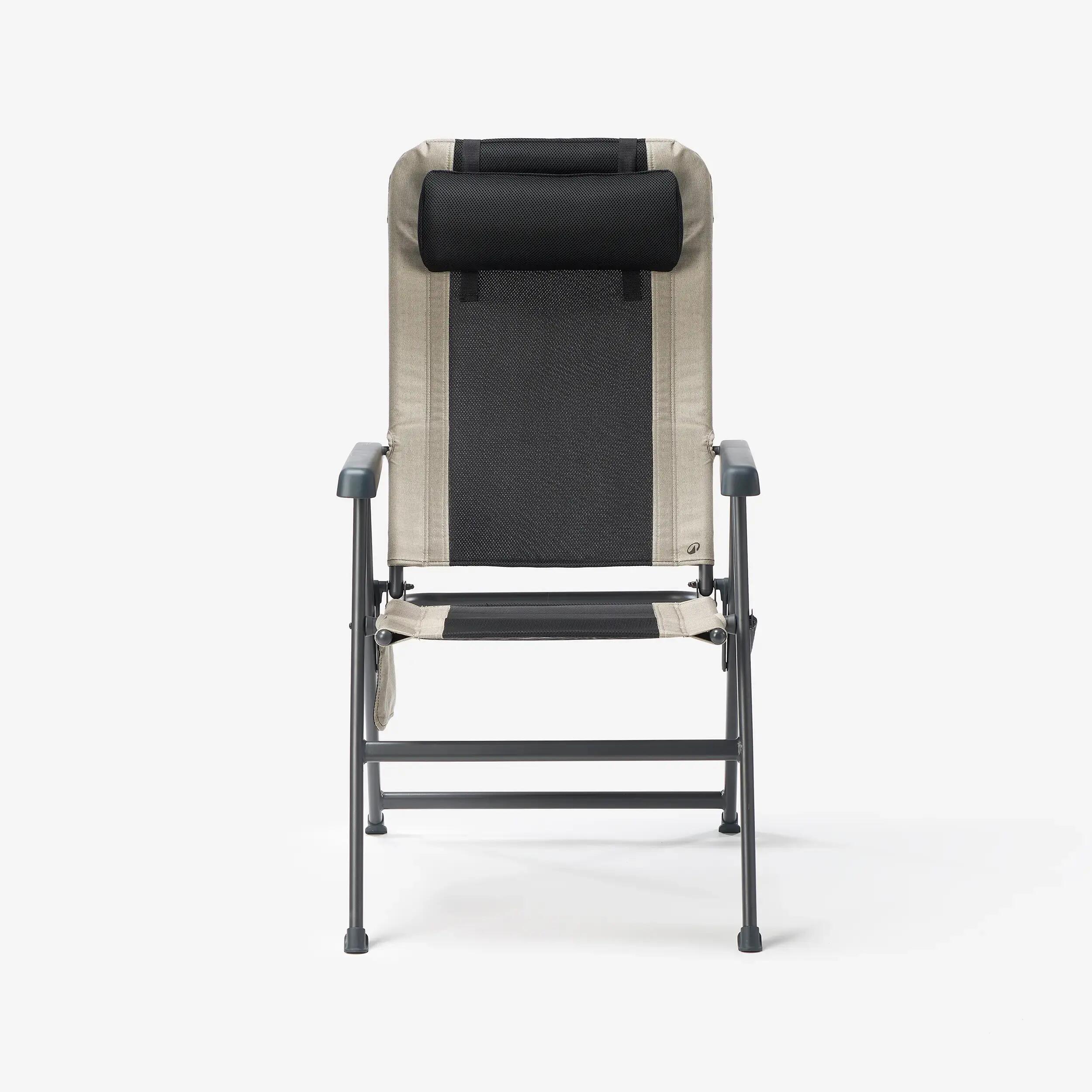 QUECHUA MULTI POSITION COMFORT ARMCHAIR BLUE SS21