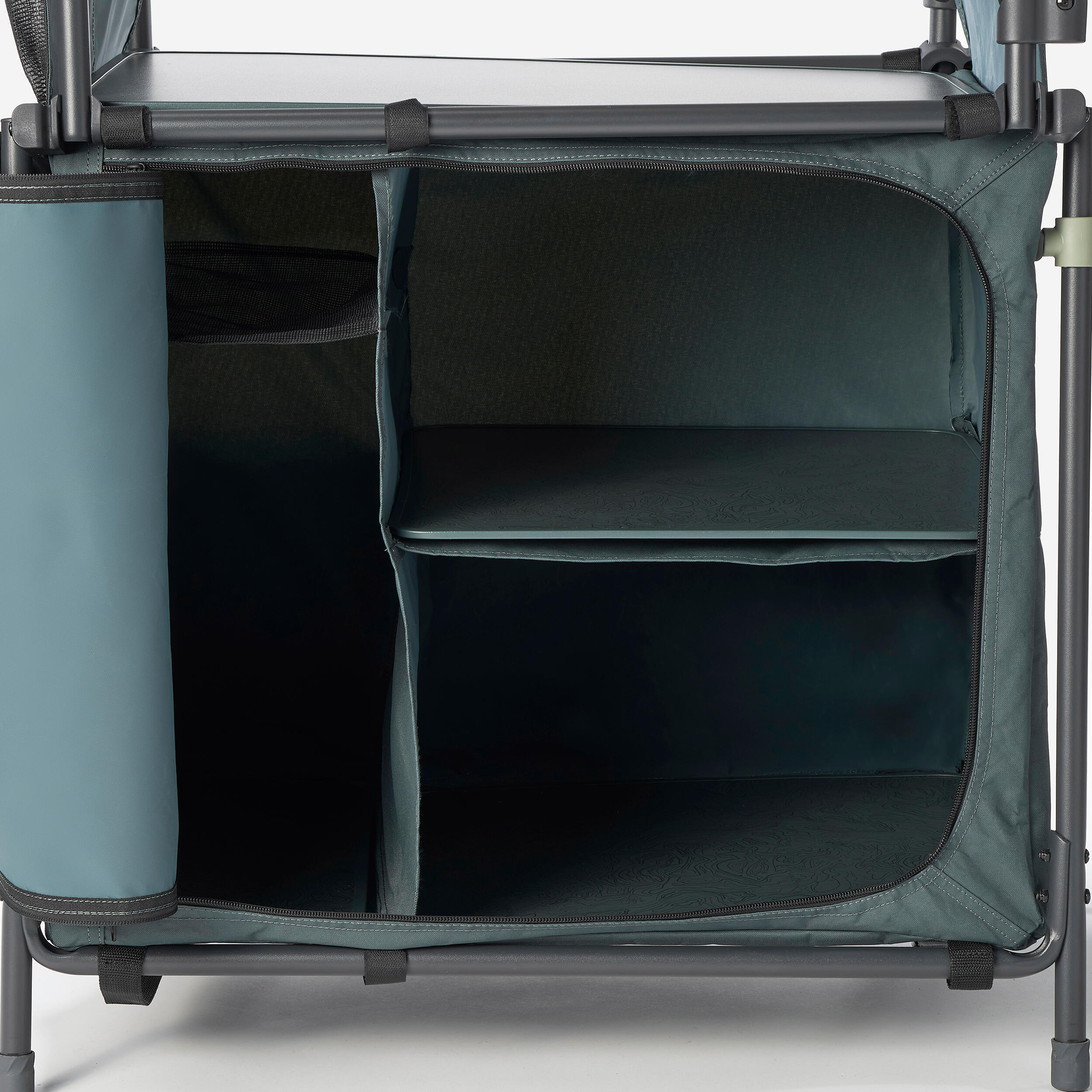 Camping Kitchen Unit Large - Folding and Compact - QUECHUA