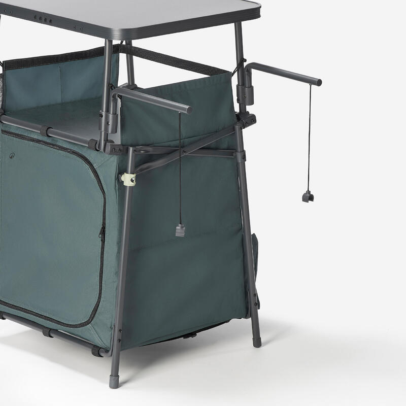 Mobilier de bucătărie camping S, pliabil şi compact