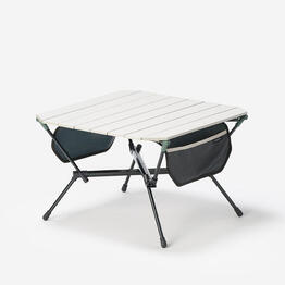 Table de camping compacte, 2 personnes, blanc