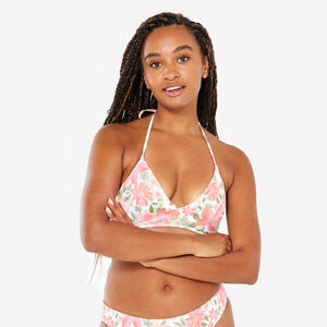 Top Bikini Roxy Daisy Mujer Triángulos Floral