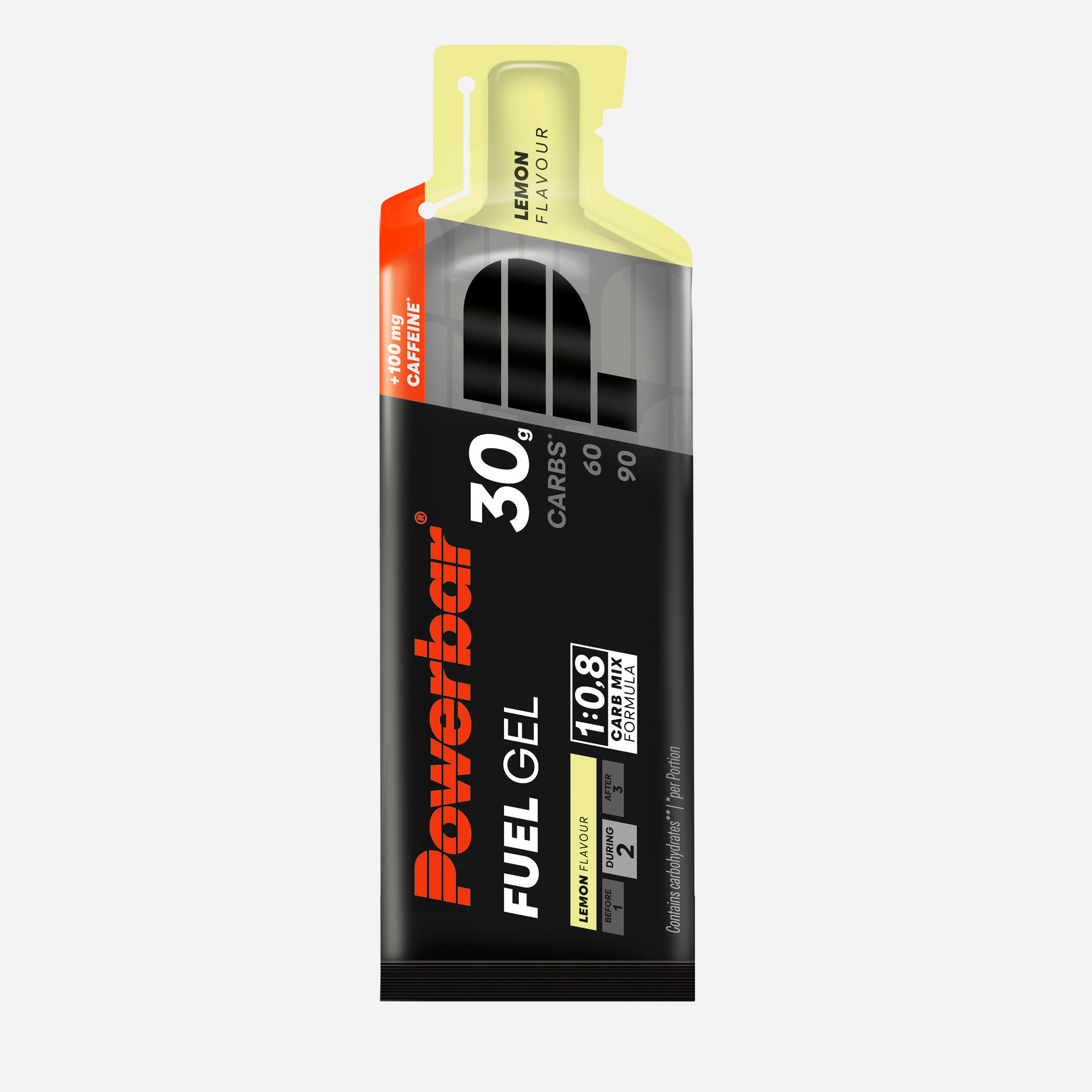 Energy Gel mit Koffein Zitrone 12 Stück - Blackline 2/2