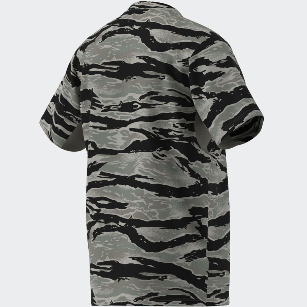 Ανδρικό αθλητικό t-shirt - Πράσινο με σχέδιο παραλλαγής