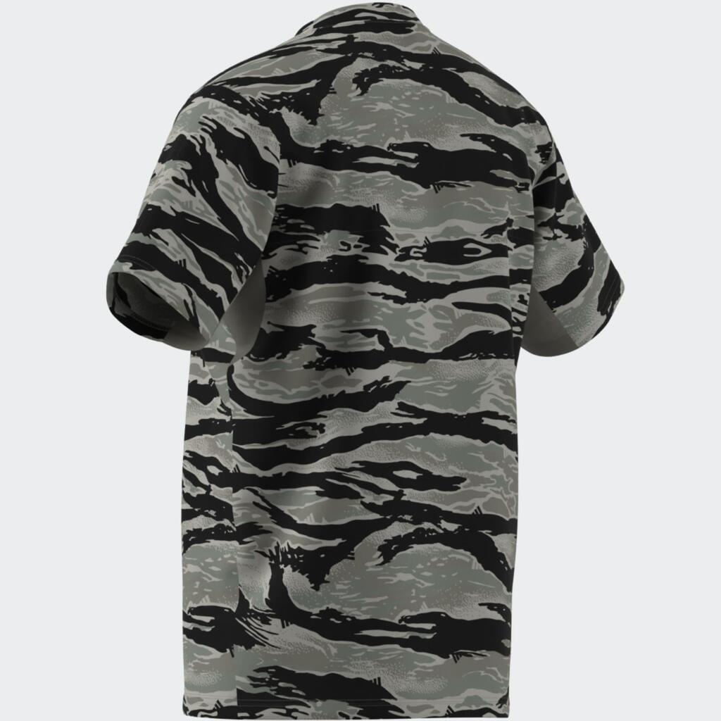 Ανδρικό αθλητικό t-shirt - Πράσινο με σχέδιο παραλλαγής