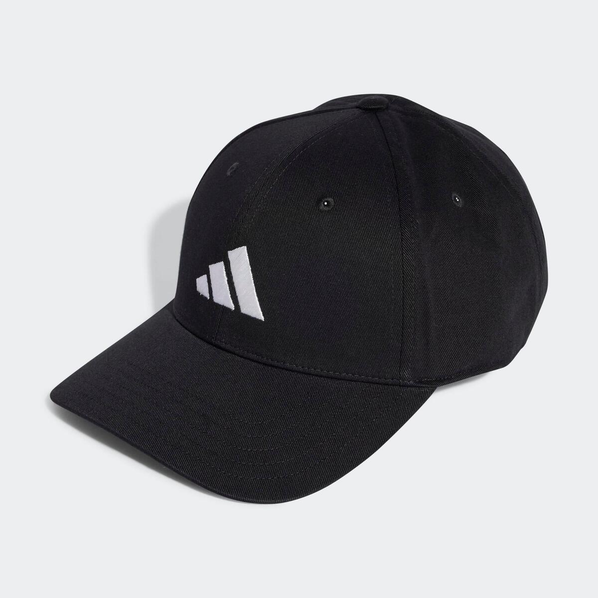 Casquette de fitness en coton unisexe, noir