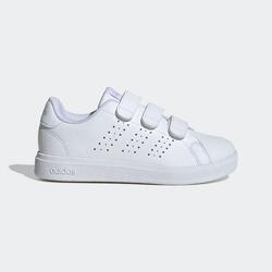 Chaussures à scratch pour enfant, blanc