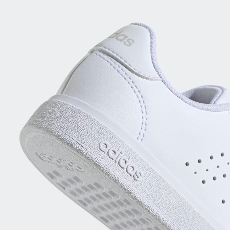Calçado de Educação Física com Banda Autoaderente Criança Adidas Branco