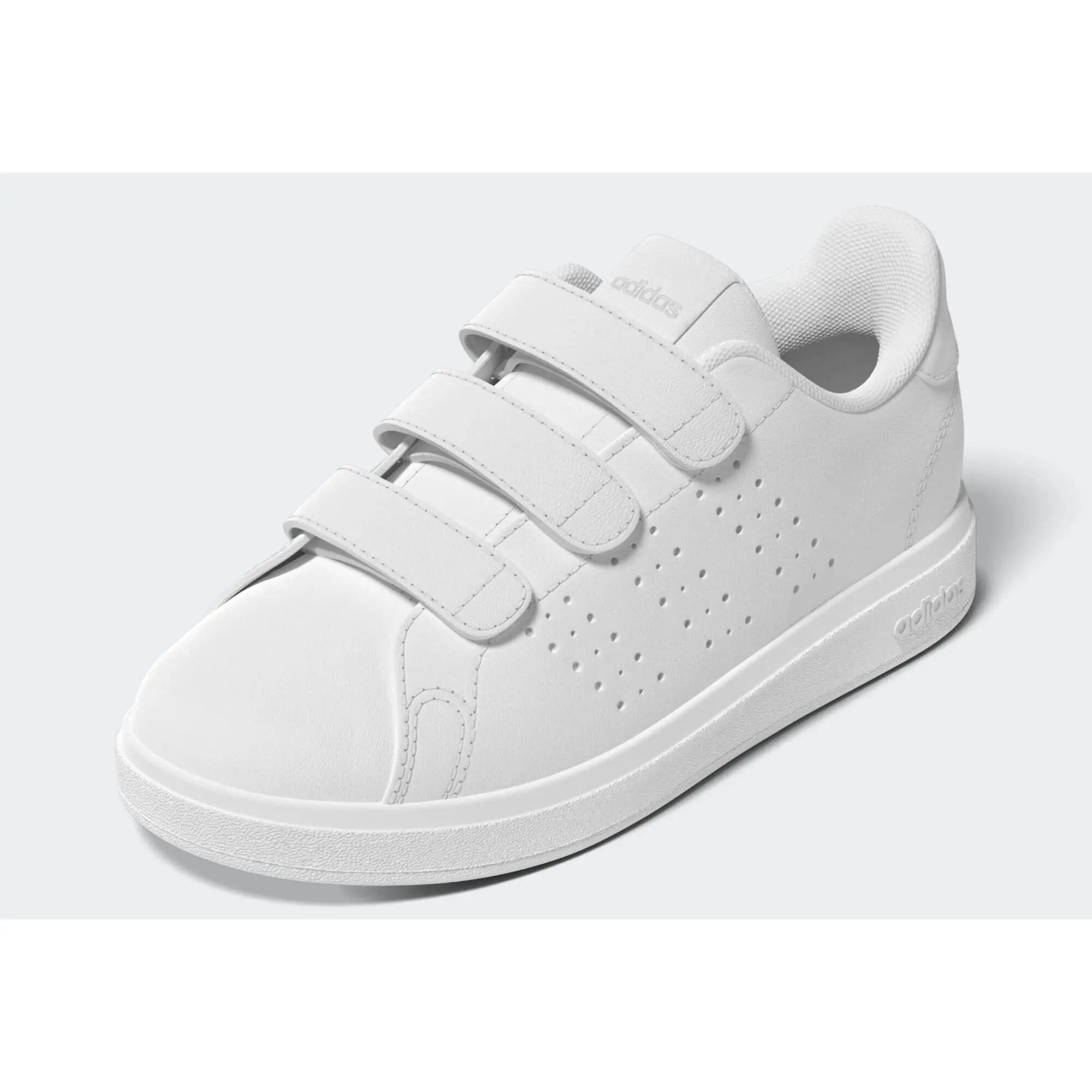ZAPATILLA BLANCA ADIDAS ADVANTAGE NIÑOS VELCRO 7/7