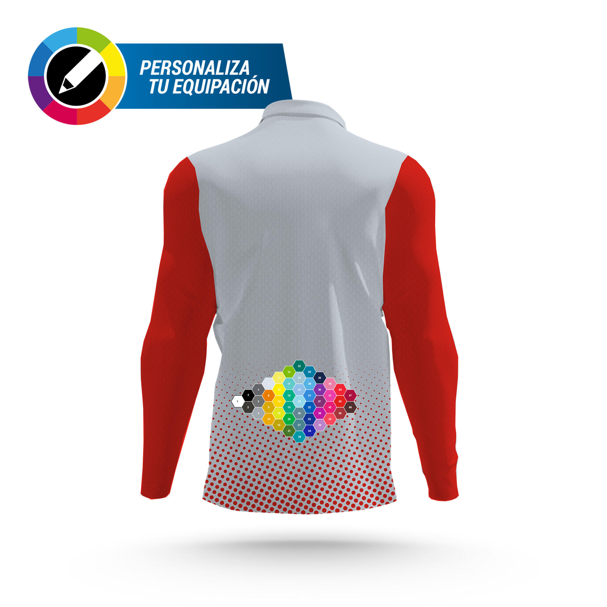 POLO DE MANGA LARGA PERSONALIZABLE ADULTO Y NIÑO 2/2