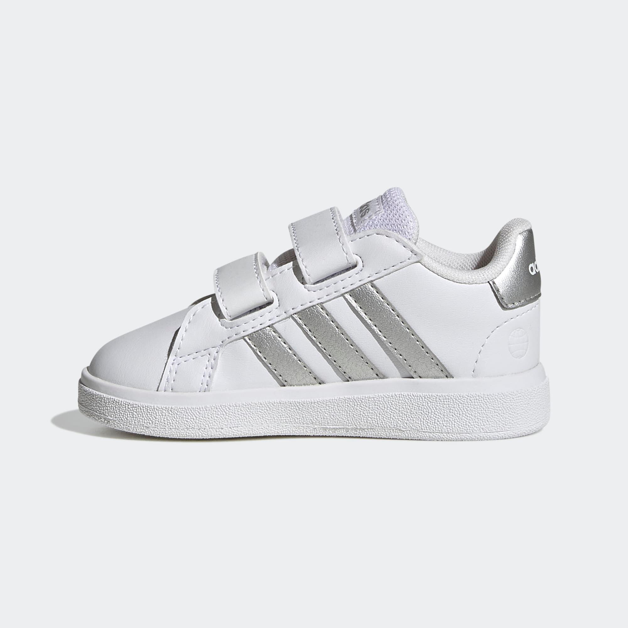 Încălțăminte Baby Gym GRAND COURT 2.0 ADIDAS Alb
