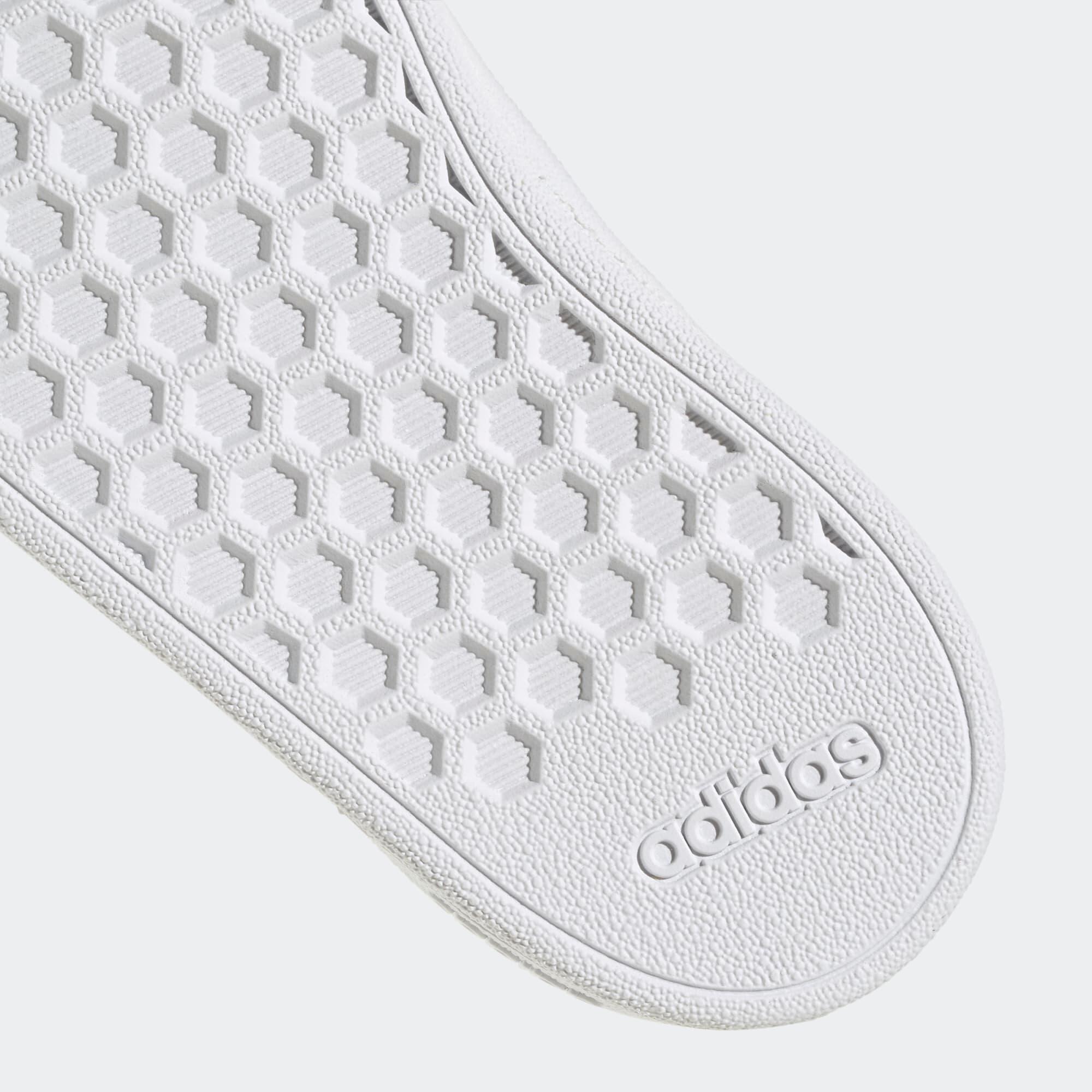 Scarpe primi passi ADIDAS bambino GRAND COURT 2.0 con strap bianco-argento 11/11